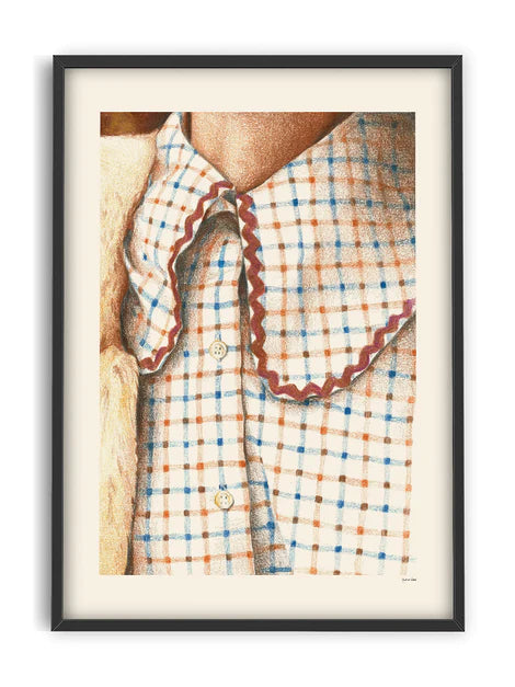 Yente - Button Up 50x70 cm | Poster