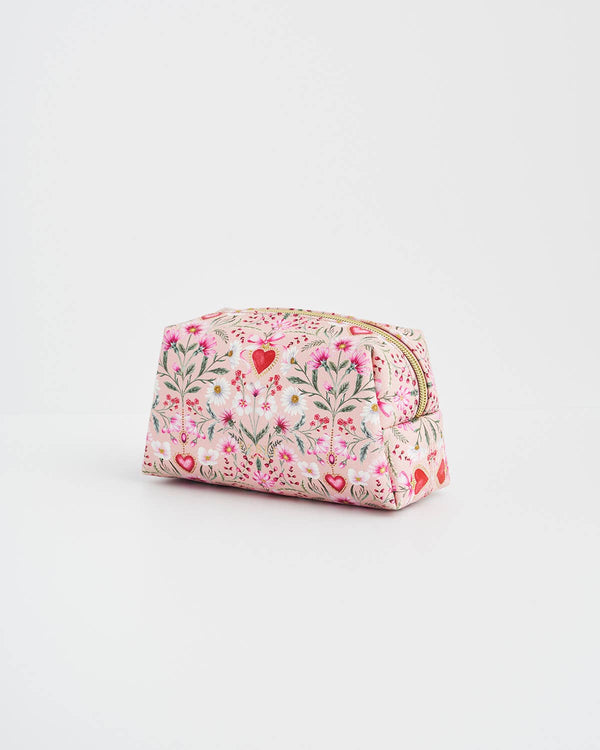Beauty Case | Stampe cuore Floreale