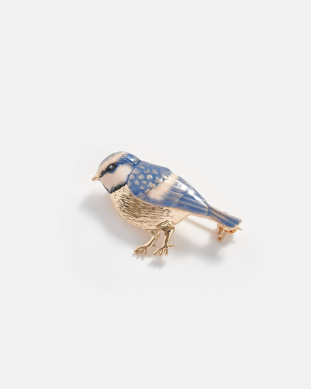 Spilla | Cinciarella blu