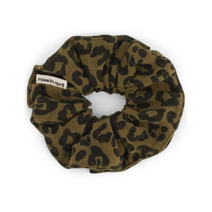 Scrunchie | Chouchou | Leopardato Oliva