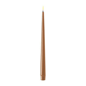CANDELE LED | Coppia di Candele Led Luxury Homeart | Shiny Dinner Candle h.28 - medium size