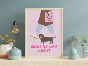 Puzzle Dachs the way | 500 pezzi