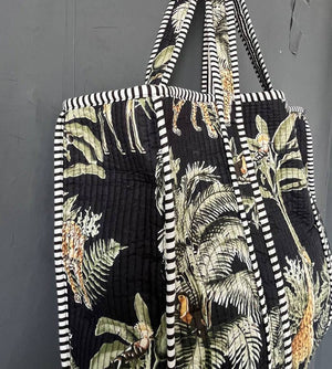 Borsa Trapuntata |  Tiger & Floral