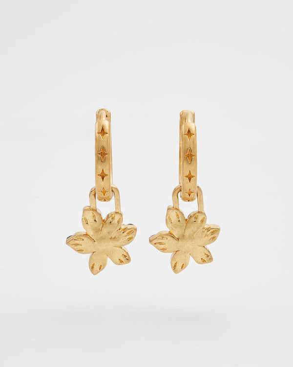 Orecchini a cerchio | Nightshade gold