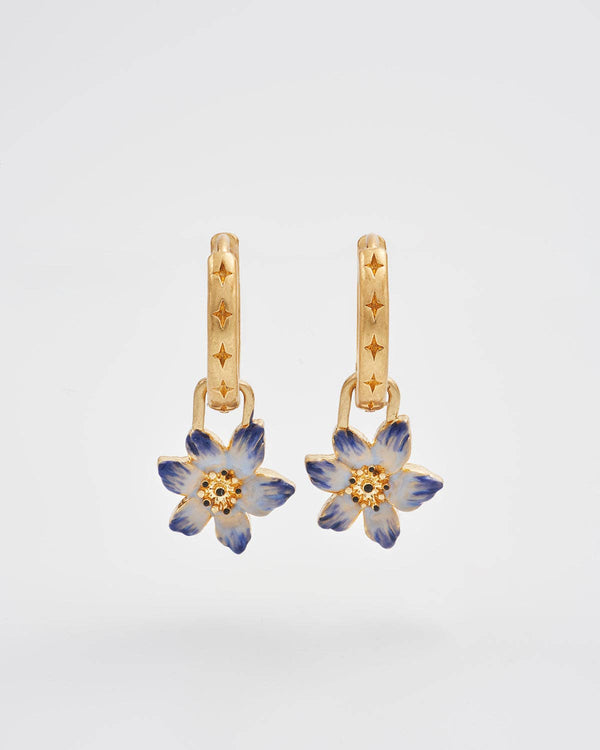 Orecchini a cerchio | Nightshade gold