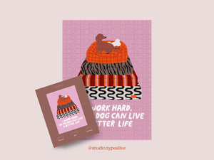 Puzzle Better life (dogs) | 500 pezzi