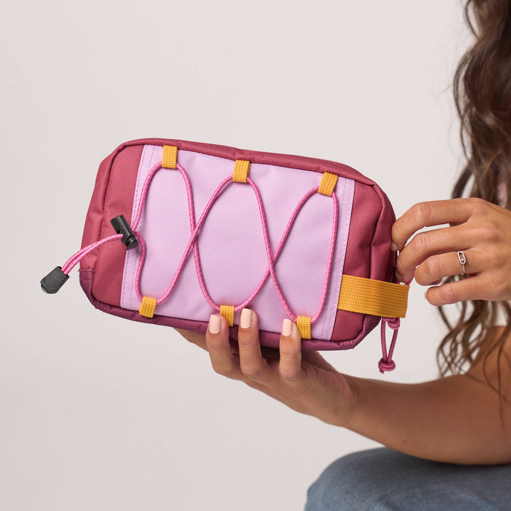 Beauty Case | Viola e Bordeaux