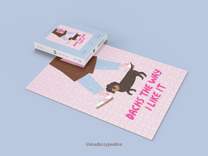 Puzzle Dachs the way | 500 pezzi