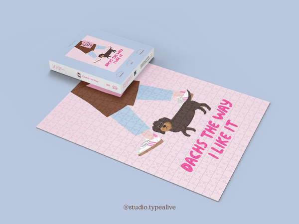 Puzzle Dachs the way | 500 pezzi