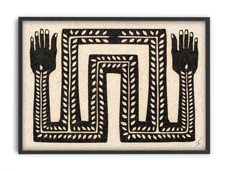 David Schmitt - It Flows Through Us 30x40 cm | Poster