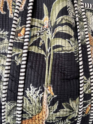 Borsa Trapuntata |  Tiger & Floral
