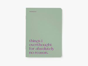 Quaderno A5 | Things I overthought