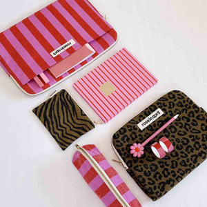 Custodia per Laptop | Octave | Righe Orchidea Rosso