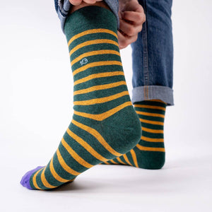 Calzini | Verde e giallo
