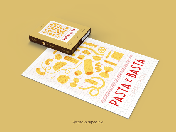 Puzzle Pasta e basta | 500 pezzi