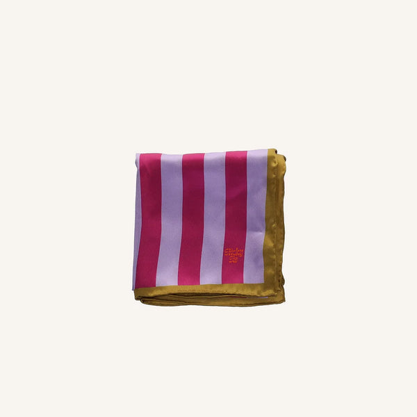 Silk scarf foulard