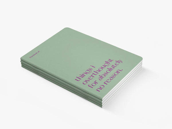 Quaderno A5 | Things I overthought