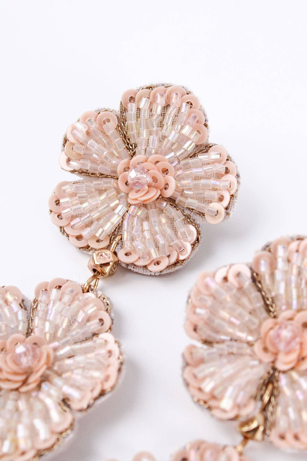Orecchini | Pendenti Floreali Rosa cipria