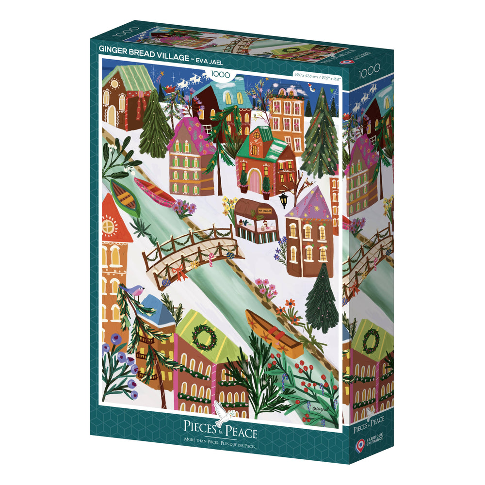 Puzzle Il Villaggio Pan di Zenzero | 1000 Pezzi