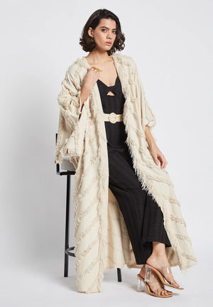 Fern Beige Kimono | S-M