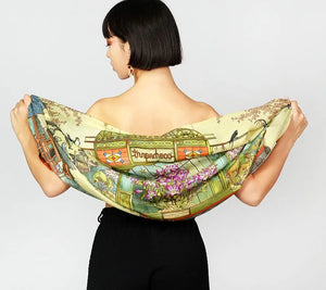 Foulard Seta e Bamboo | Giappone