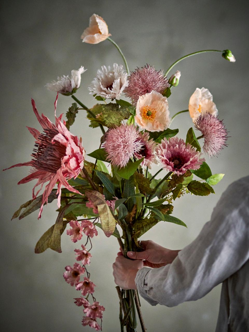 Dust Bouquet artificiale | Rosa