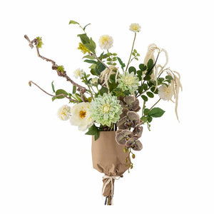 Rise Bouquet artificiale | Bianco