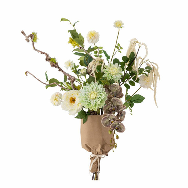 Rise Bouquet artificiale | Bianco