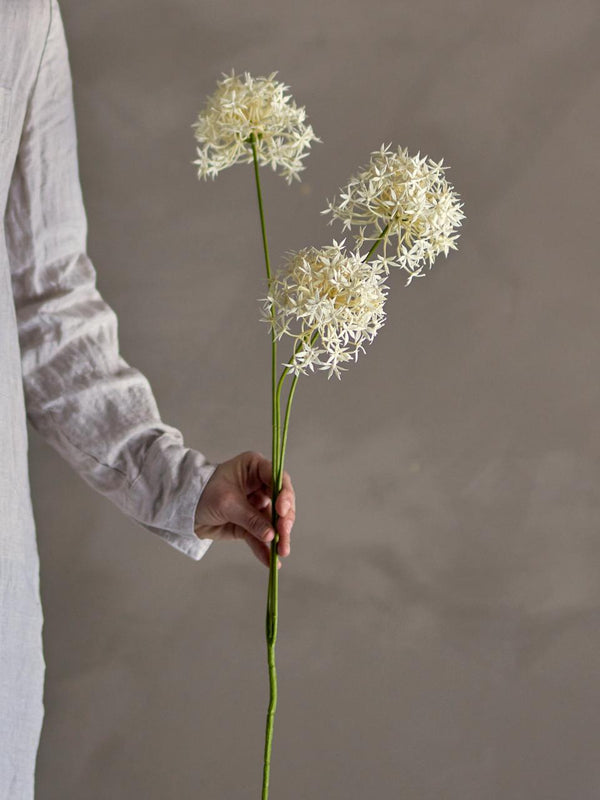 Alium Stelo artificiale | Bianco