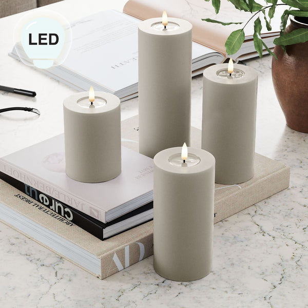 Sand | LED Candle small