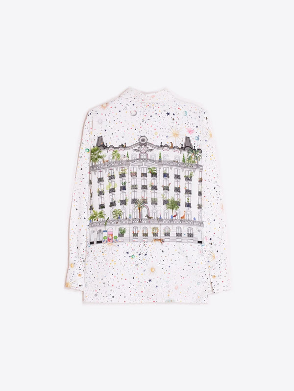 Camicia in Viscosa con Palazzo