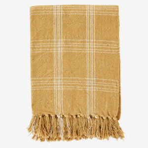 Coperta Plaid | Recycled cotton throw